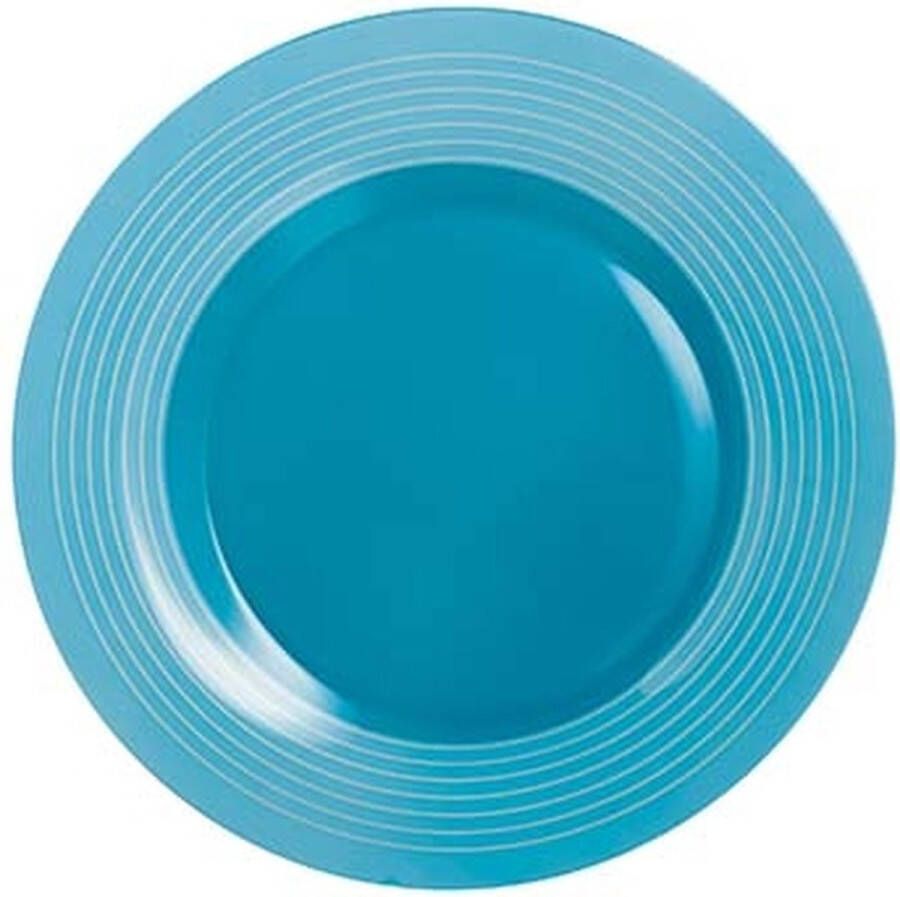 Luminarc Factory Dessertbord Blauw D19cm Opaal (set van 6)