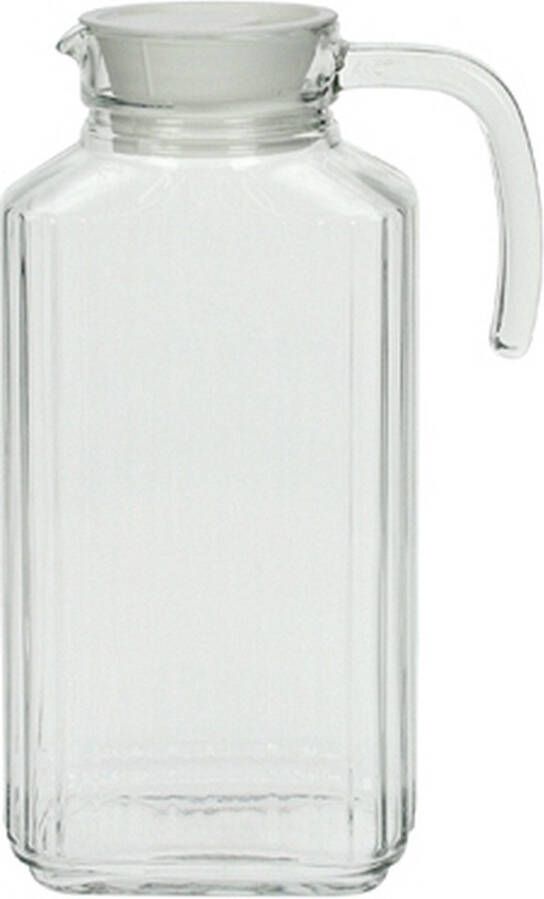 Luminarc Glazen karaf met handvat en dop 1 7 L Schenkkannen