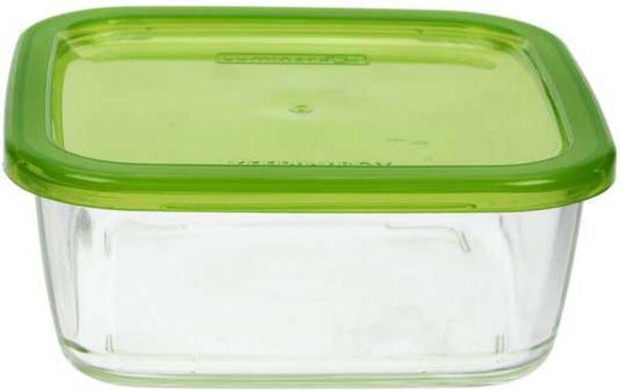 Luminarc Keep N Box bewaarbox glas 122cl 1220 ml vierkant