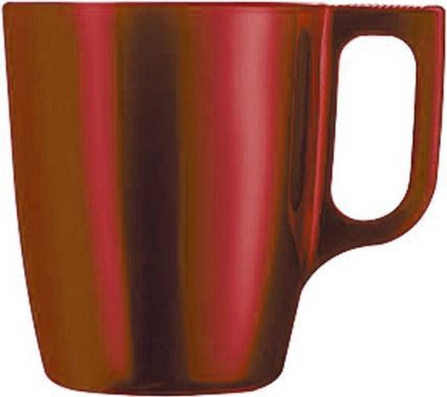 Luminarc Koffie beker rood