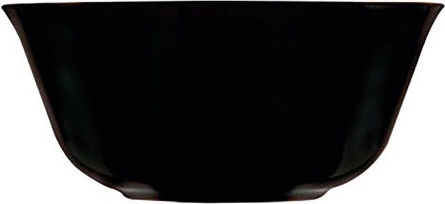 Luminarc Kom Carine Zwart Multifunctioneel Glas (12 cm) (24 Stuks)