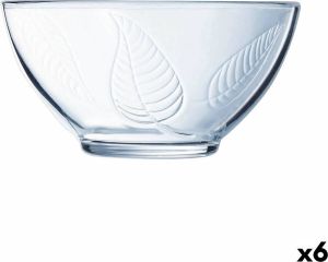Luminarc Kom Lakens Ontbijt Transparant Glas (500 ml) (6 Stuks)