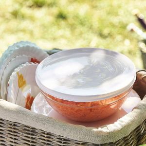 Luminarc Kom Met deksel Transparant Glas (Ø 17 cm) (6 Stuks)