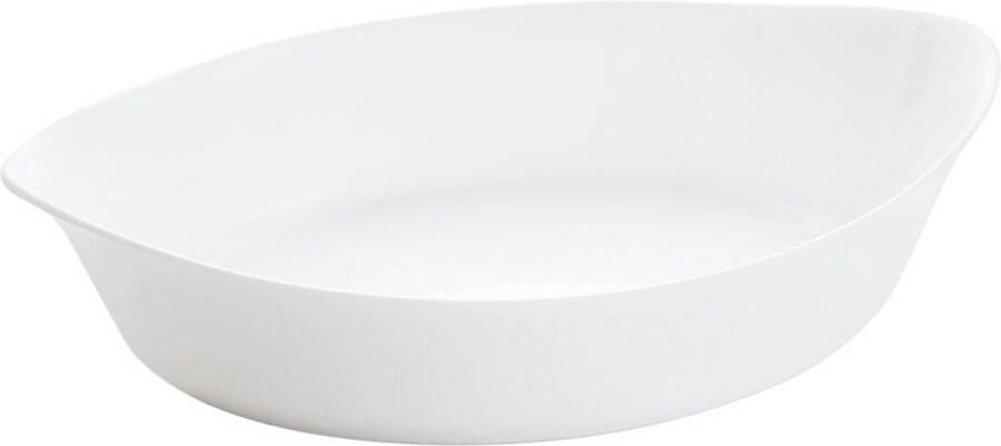 Luminarc Serveerschaal Smart Cuisine Ovalen Wit Glas 28 x 17 cm (6 Stuks)