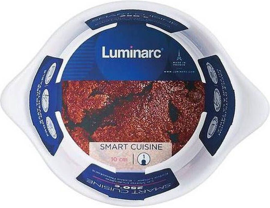 Luminarc Smart-Cuisine Servies Ramekin 10cm Glas (Set van 6) En Yourkitchen E-kookboek Heerlijke Smulrecepten