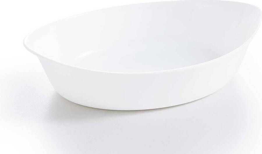 Luminarc Smart Cuisine Servies Schaal 25x15xh5 8cm Opaal (Set van 3) En Yourkitchen E-kookboek Heerlijke Smulrecepten