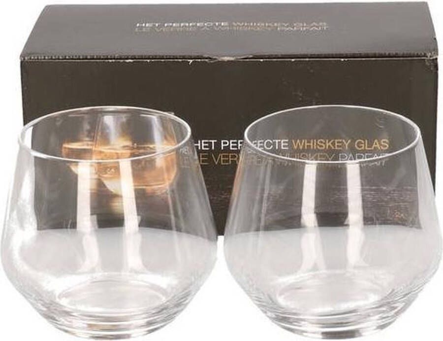 Luminarc 2x Whisky glazen transparant 360 ml Whisky glas 2 stuks