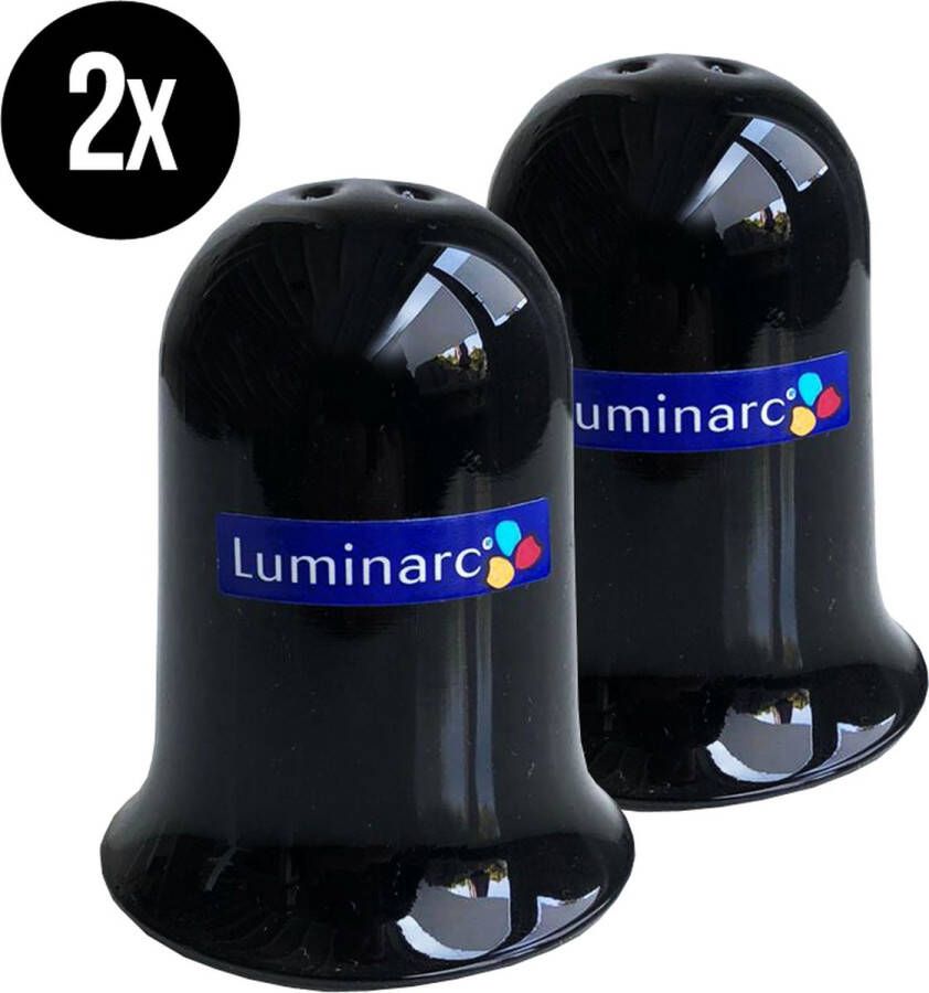 Luminarc Zoutvaatjes zwart 2 stuks