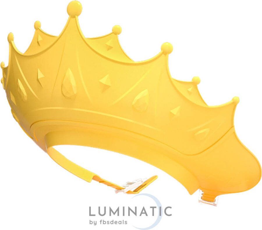 Luminatic Baby Douchemuts Baby Douche Kapje Douchekapje Kind Baby Douche Hoed Badmuts kinderen Baby Douche Cap Badmuts Kind Shower Cap Douche Muts Geel