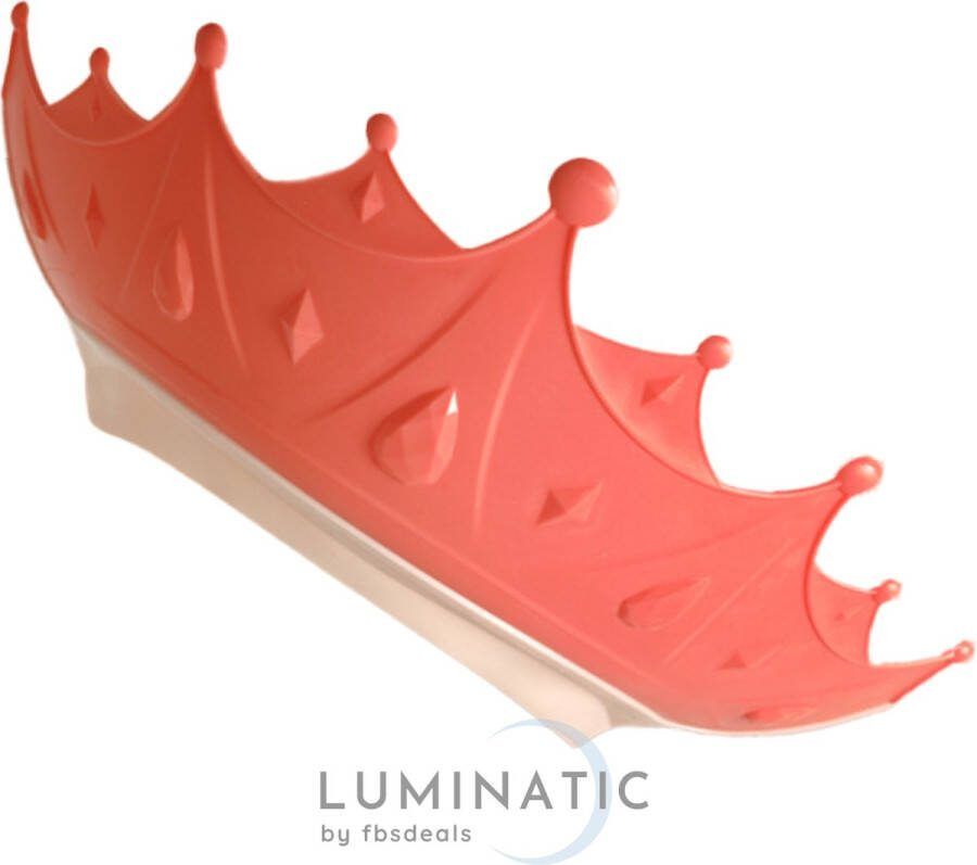 Luminatic Baby Douchemuts Baby Douche Kapje Douchekapje Kind Baby Douche Hoed Badmuts kinderen Baby Douche Cap Badmuts Kind Shower Cap Douche Muts Rood
