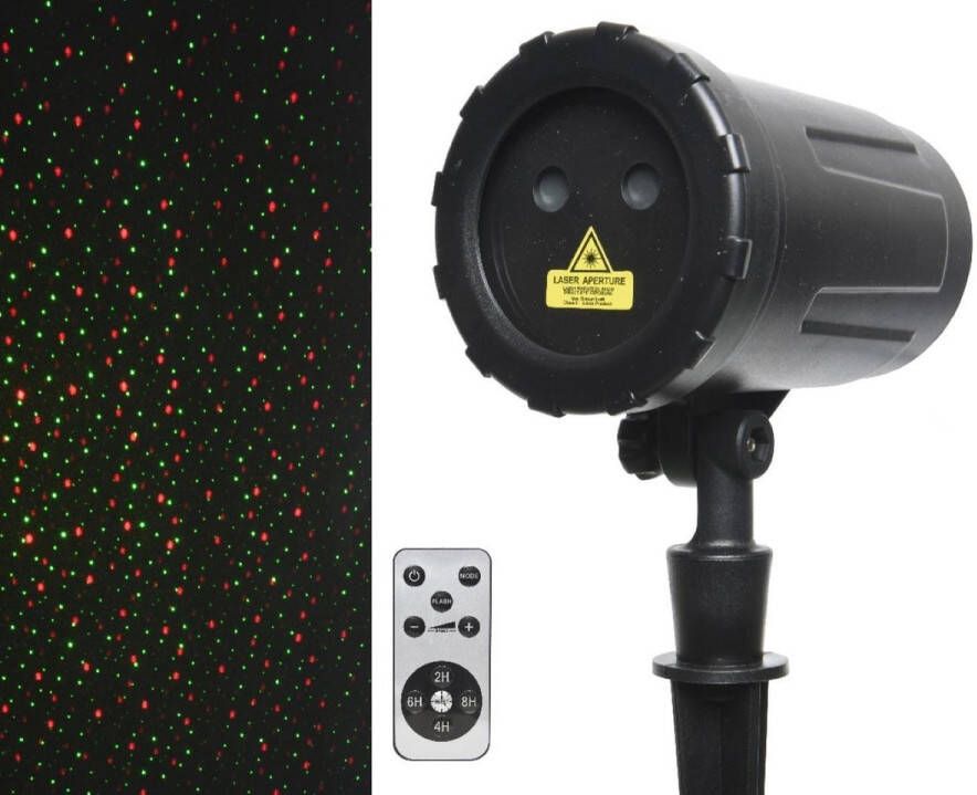 Lumineo LED Laser projector met roterend effect