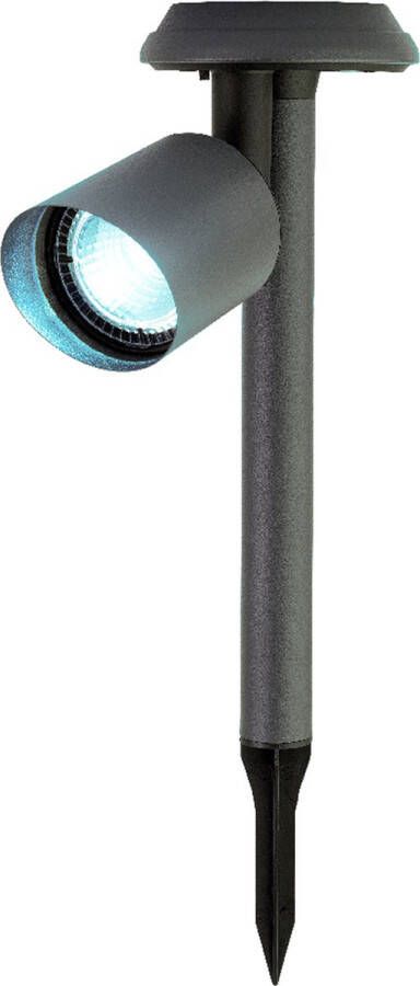 Lumineo Solar Prikspot tuinspot Metaal Zwart H26 Cm