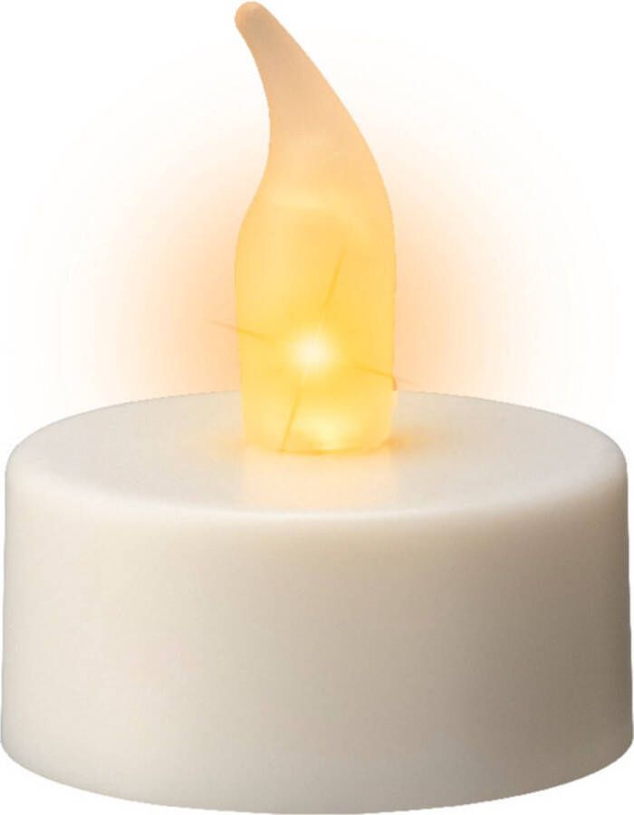 DECORIS SEASON DECORATIONS Bo Led Theelicht Binnen Ø3 8x4 6cm 6 Stuks - Foto 2