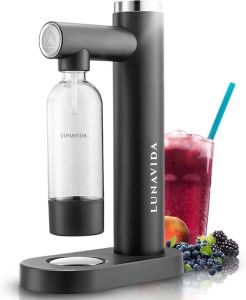 LunaVida 's Nieuwe SodaMaker Bruiswatertoestel Zwart