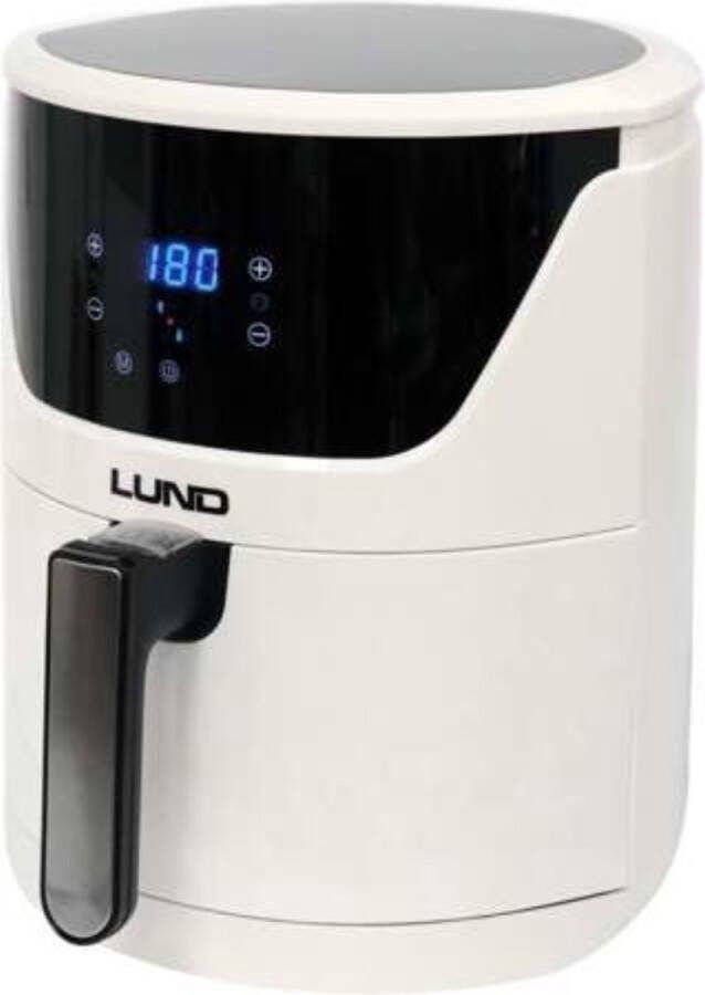 Lund heteluchtfriteuse 3 7L 1400 Watt Wit