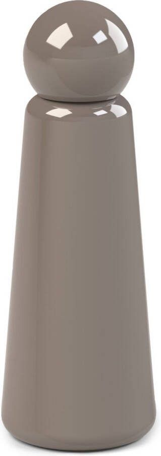 Lund Skittle Drinkfles Dubbelwandig 500 ml Adventure Roestvast Staal Bruin