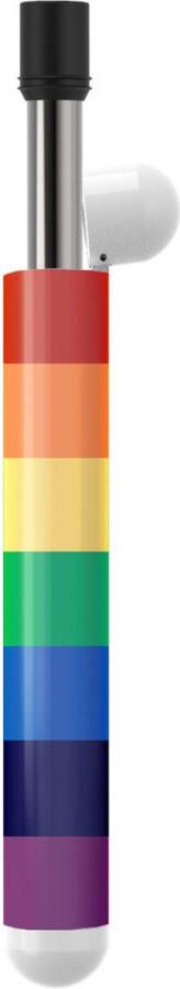 Lund Skittle Barware Herbruikbaar Rietje Roestvast Staal Multicolor