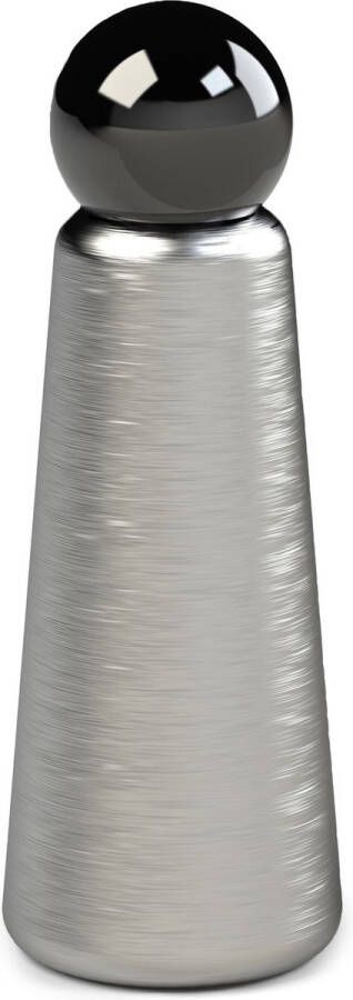Lund Skittle Drinkfles Dubbelwandig 500 ml Adventure Roestvast Staal Zilver