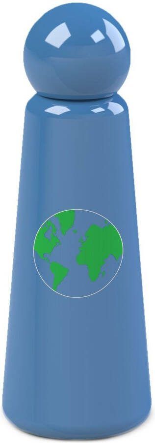 Lund Skittle Drinkfles 500 ml Earth Roestvast Staal Blauw