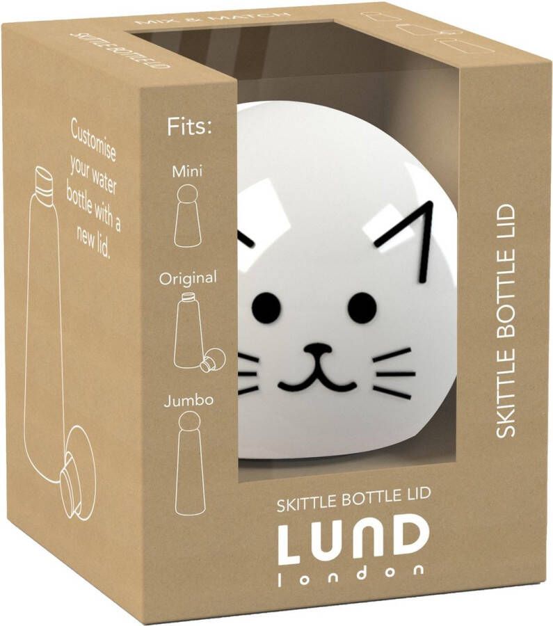 Lund Skittle Lid for Drinking Bottle Cat