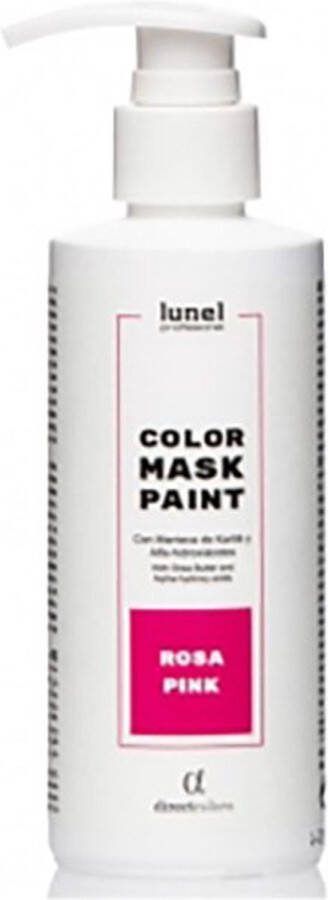 Lunel Kleur haarmasker ROZE haar verf 200ml