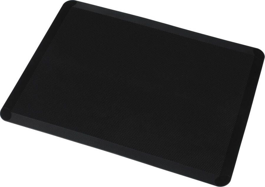 Lurch Flexiform Bakmat Met maataanduiding Hittebestendig tot 240° Anti-kleef Zwart Silicone 30x40 cm