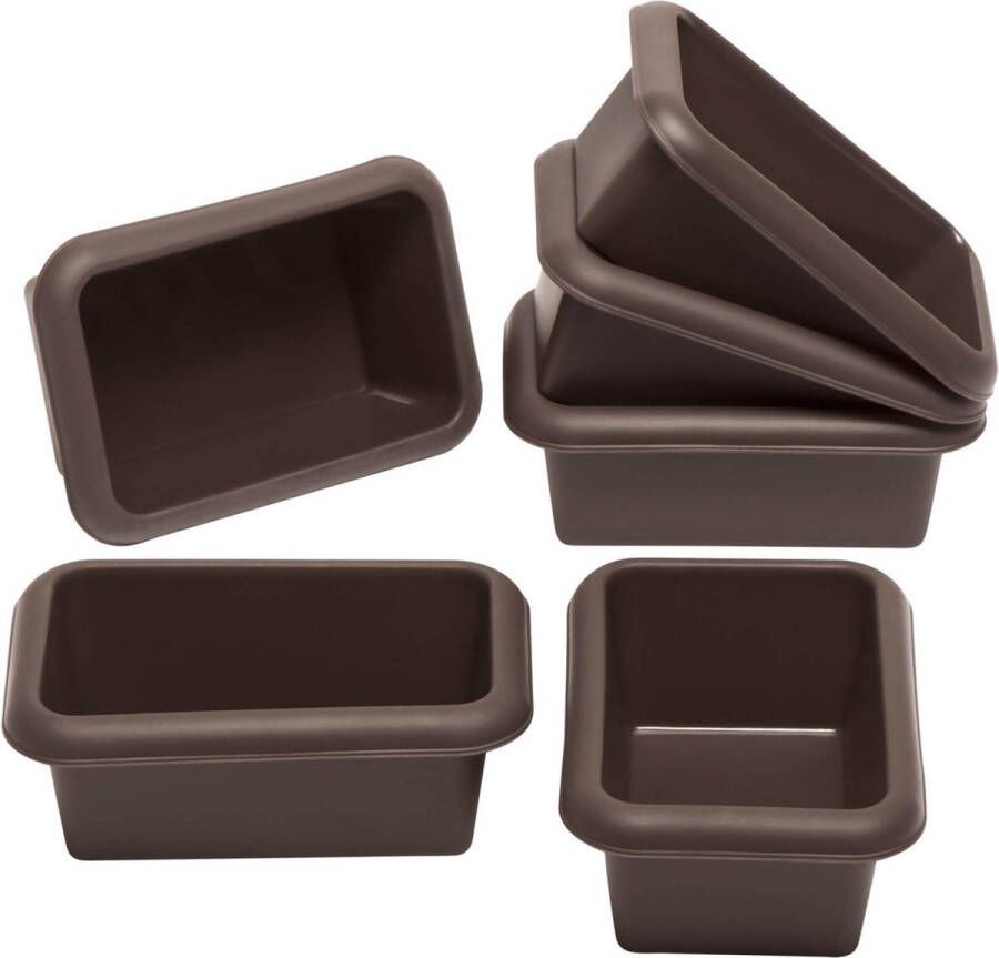 Lurch – Flexiform Mini broodvormen Silicone 6 stuks