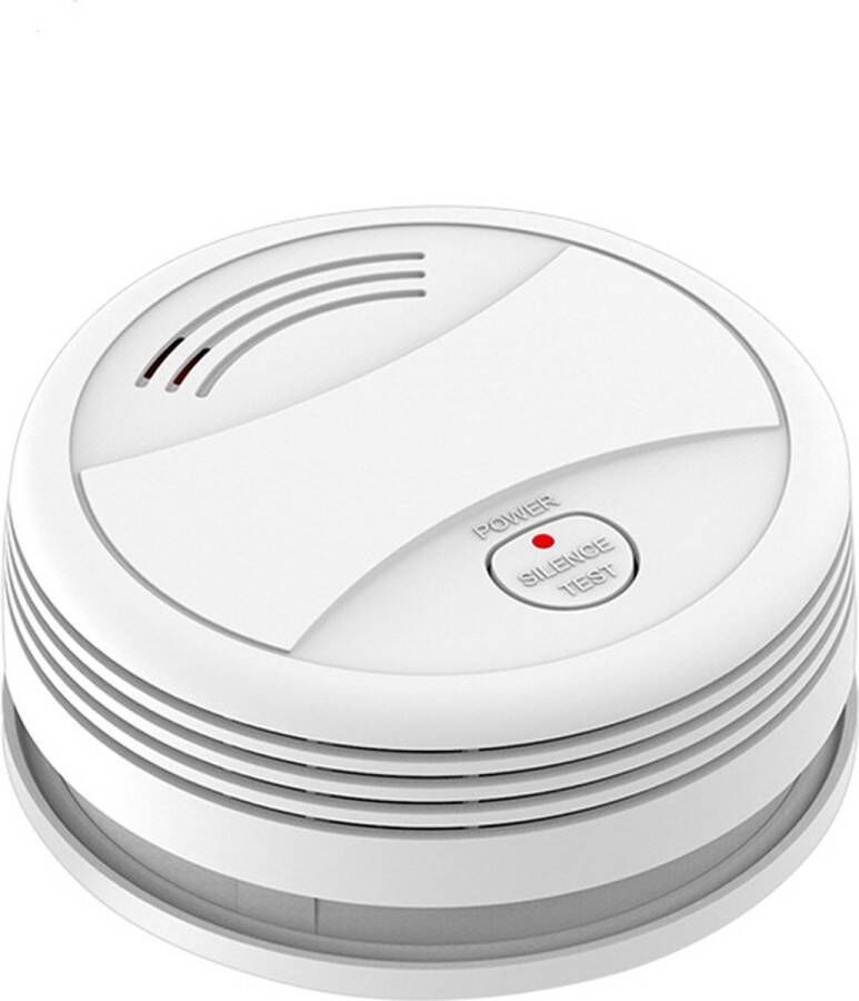 LUSQ Slimme Rookmelder met Wifi – App – 10 Jaar Batterij – Ultra Dun – 1Wit – EN14604