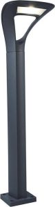 LUTEC Anda Staande aluminium buitenlamp Tuinverlichting LED 18W Antraciet