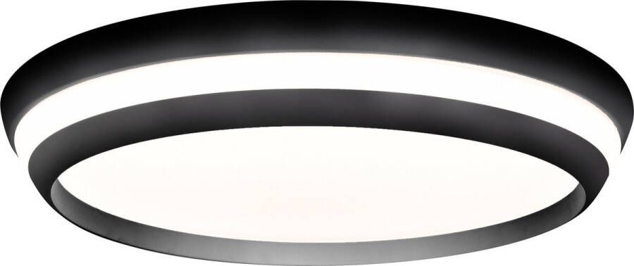 LUTEC Connect CEPA 45cm Plafond smart verlichting LED Zwart