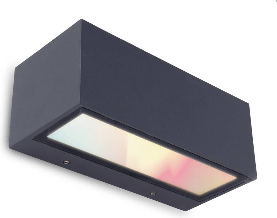 LUTEC Connect Gemini Wandlamp LED Smart RGBW Zwart