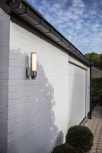 LUTEC Leda Buitenverlichting LED Wandlamp met Sensor Roestvrij Staal