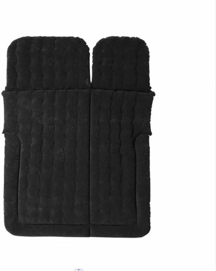 Luvlea Auto luchtbed Voor in de auto 2 persoons Matras Luchtbedden Opblaasbaar bed Luchtbedden Zwart 175x130cm