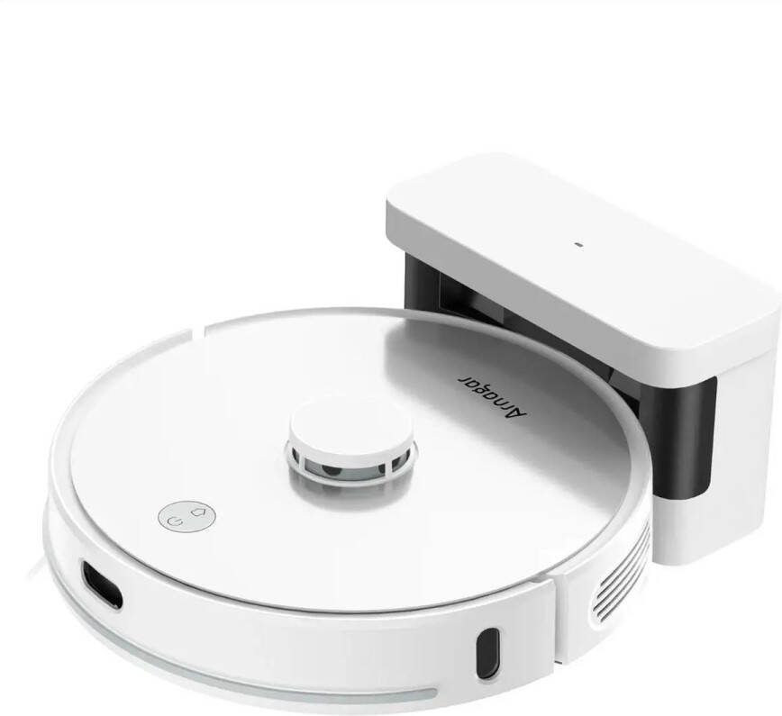 Luvlea robotstofzuiger Met laadstation Met dweilfunctie Dweilfuncties Robotstofzuigers Witte robotstofzuiger Wit