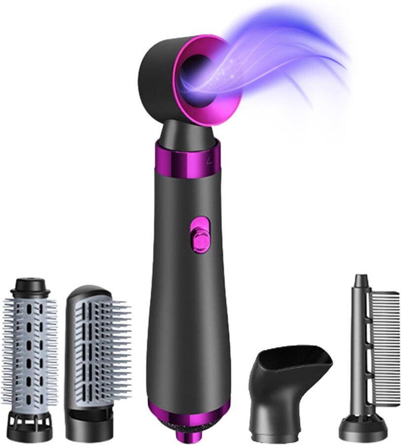 LUVON Air Pro Multistyler 5 in 1 FöhnBORSTEL Geschikt voor alle haarsoorten