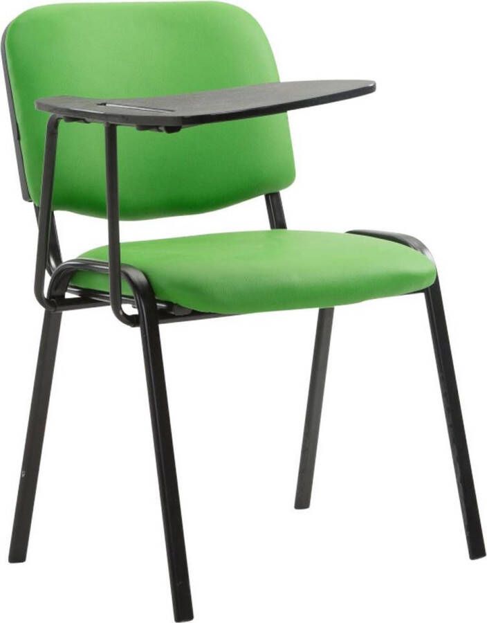 Luxe Comfort Kunstlederen stoel Bureau Klaptafel Handig Kunstleer Groen