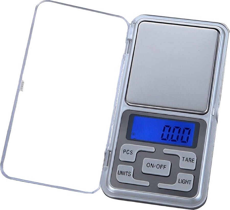 LuxeBass Digitale Mini Weegschaal Kleine Zakweegschaal tot 200 gram 0.01g Nauwkeurigheid Hoge Precisie (Keuken) weegschaal voor Sieraden en Overige Pocket Weegschaaltje Gram (g) Ounces (oz) Karaat (ct) Tael (tl) Grein (gn) CX-668B