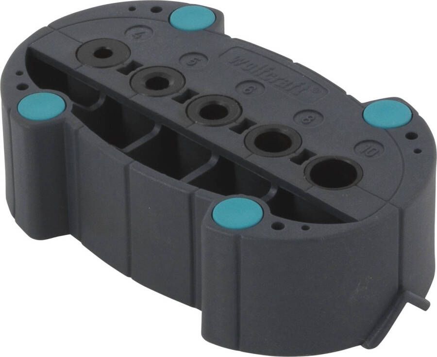 Wolfcraft Boormal Boorhulp voor recht boren boorhulpstuk 4685000