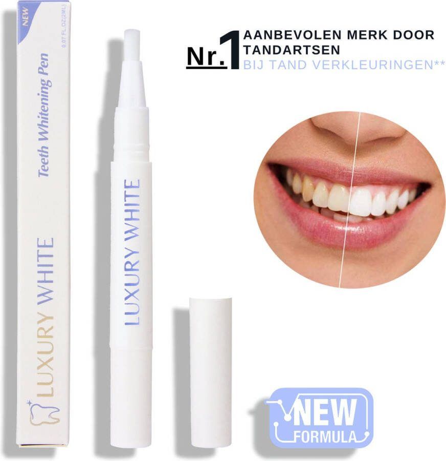 Luxury White PAP+ Whitening Pen Tandenbleek Pen Bleek Pen Tandenbleek Set Witte Tanden Thuis tanden bleken 100% veilig Natuurlijk Tanden Bleken Tandenblekers Tandenbleken 0% peroxide Crest Free Natuurlijke Ingrediënten