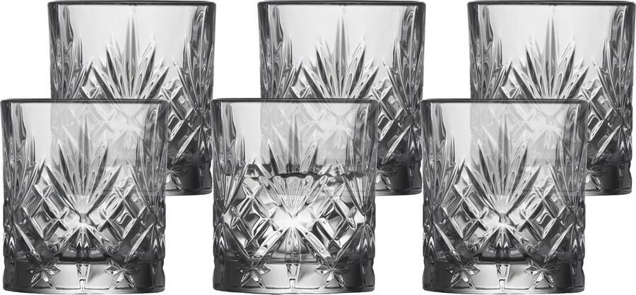 Lyngby Glas Krystal Melodia Shotglas 8 cl 6 st