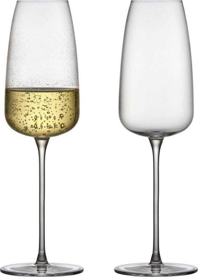 Lyngby Glas Veneto Champagneglas 36 cl 2 st
