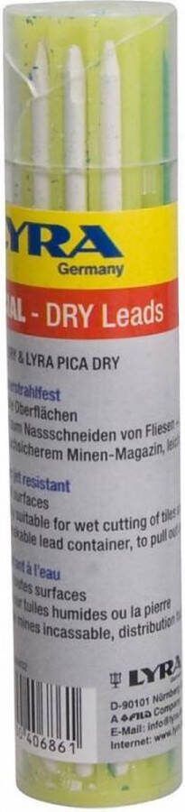 Lyra Dry Stift Watervast Wit 12 stuks