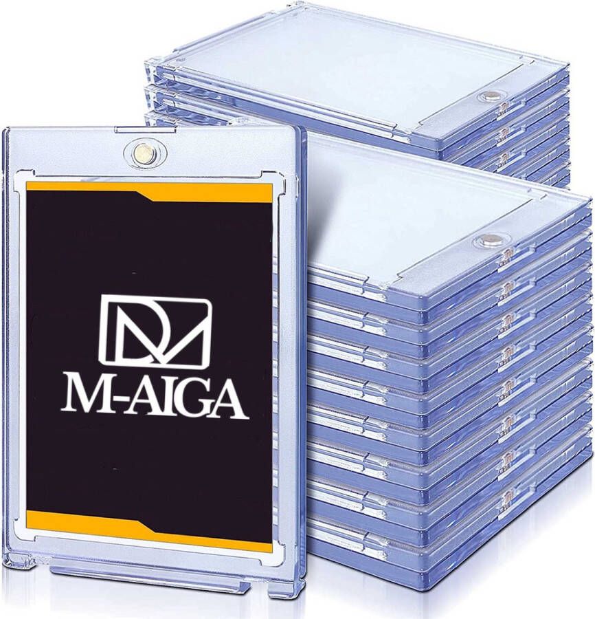 M-AIGA Hardcase Toploader 20 Pack Sleeves Card Sleeves Toploader Toploaders Geschikt Voor Pokemon Kaarten Celebrations
