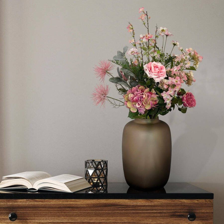 MaatShopXL Kunstbloemen Bouquet L Pretty Pink 89 Cm