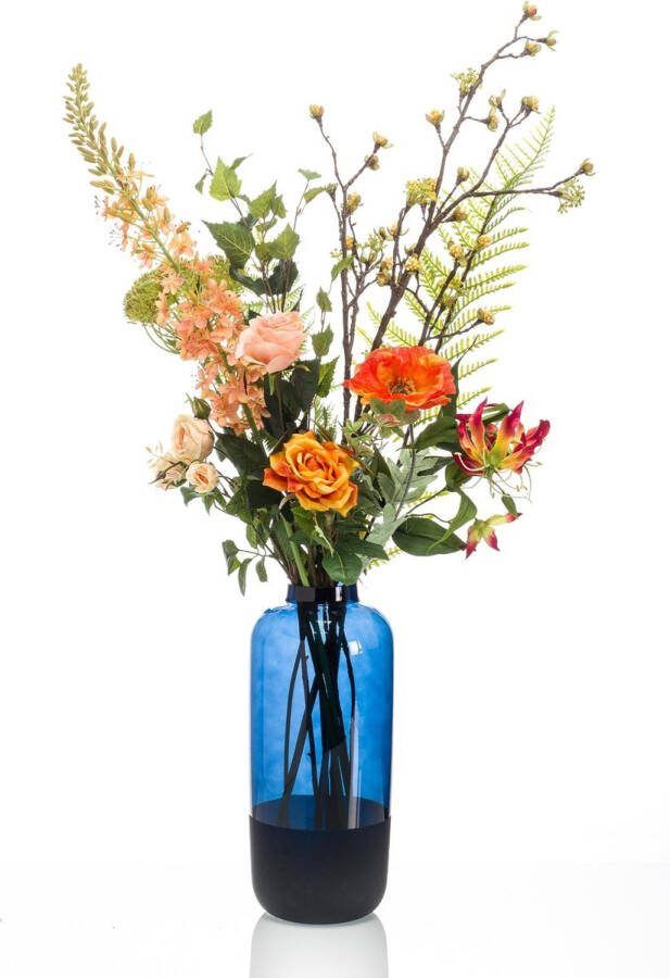 MaatShopXL Kunstbloemen Bouquet Xl Happy Orange 109 Cm