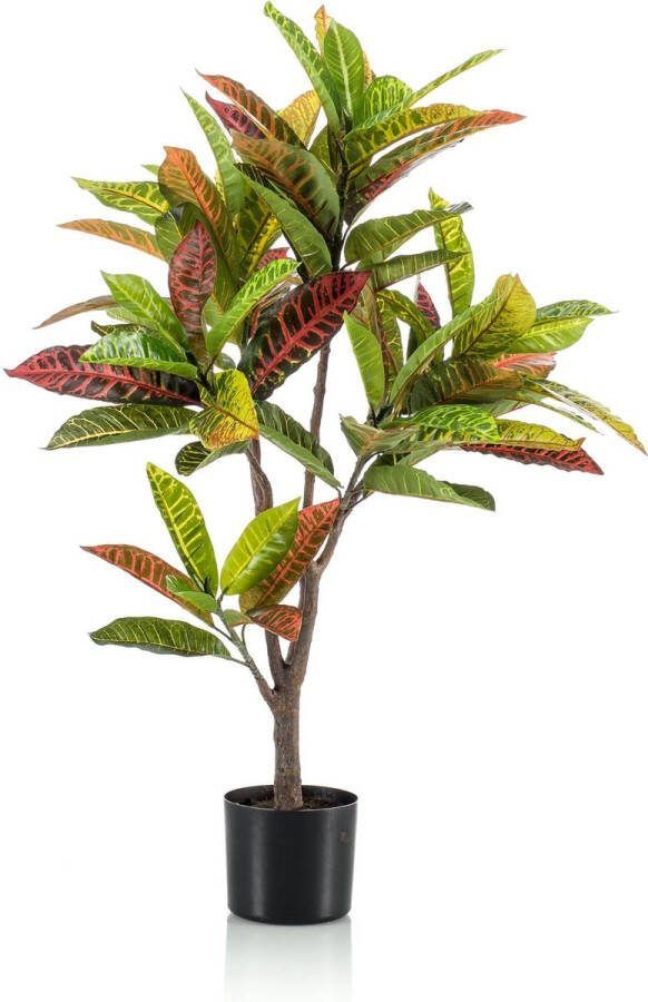 MaatShopXL Kunstplant Croton Codiaeum Wonderstruik