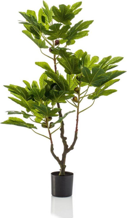 MaatShopXL Kunstplant Ficus Carica Vijgenboom 95 Cm