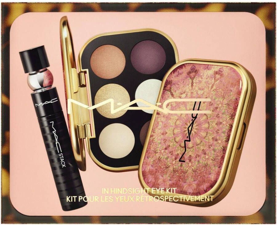 M.A.C. MAC In hindsight eye kit 2 pcs Eyeshadow Palette + MACStack Mascara