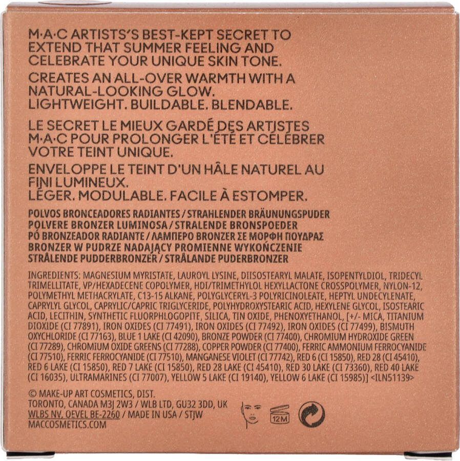 Mac Skinfinish Sunstruck Radiant Bronzer