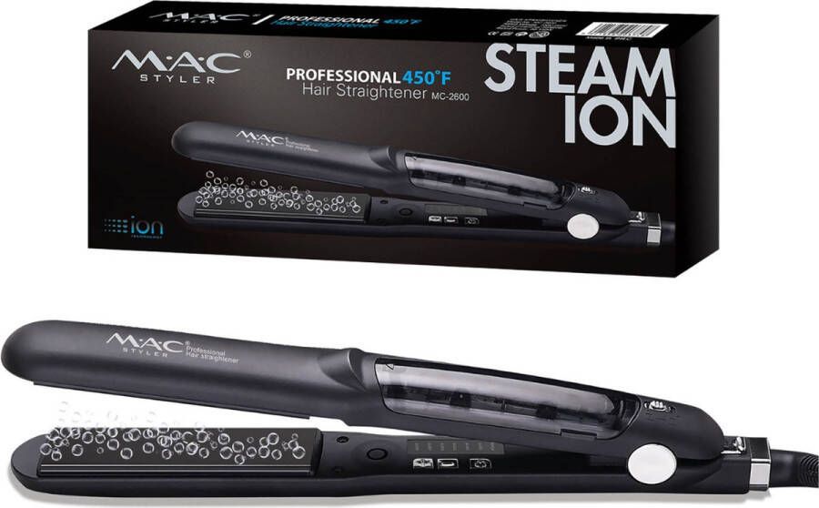 MAC Styler Steampod 2 in 1 Stoomstijltang Stijltang Krultang Airstyler